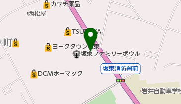 マックス坂東の地図画像
