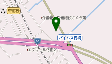 パサージュBJ朽網の地図画像