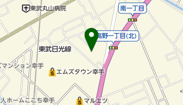 ゴープラ幸手店の地図画像
