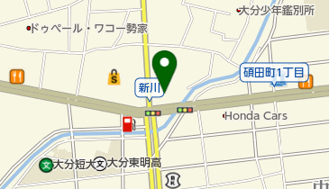 ヴィーナスギャラリー大分1店の地図画像