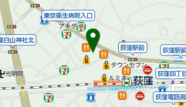 メッセ荻窪店の地図画像