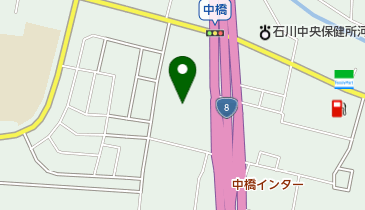スーパーラッキー津幡店の地図画像