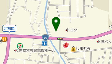 ビックつばめ会津若松店の地図画像