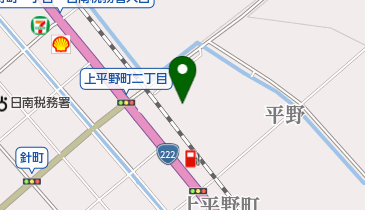 オーパス日南店の地図画像