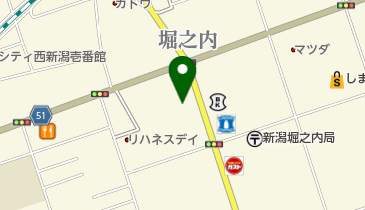 ミッド・ガーデン堀之内店の地図画像