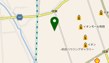 ウイング利府店の地図画像
