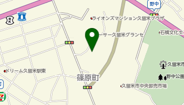 キングイーグルズ久留米店の地図画像