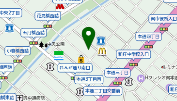 スロット日野ビルの地図画像