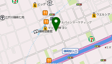 ベルシティザシティ篠崎南口1の地図画像