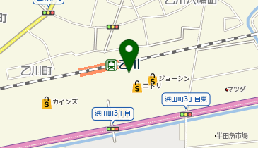 キング666半田店の地図画像