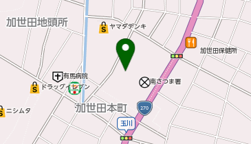 イエスランド加世田店の地図画像