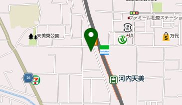 いちえん本舗河内天美店の地図画像