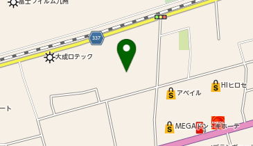 メガフェイス1070菊陽の地図画像