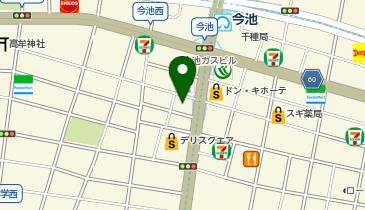 ベガビック今池店の地図画像