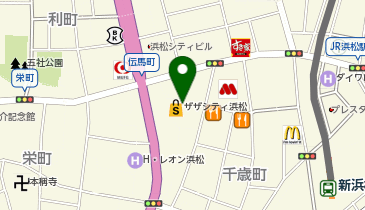 楽園浜松ザザシティ店の地図画像