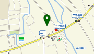 APULO二子橋店の地図画像