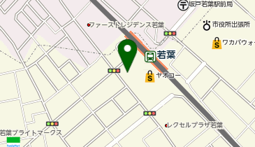 ジャラン若葉駅前店の地図画像