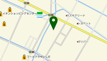 Super D'station39八代店の地図画像
