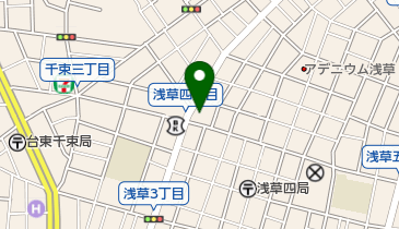 みとや浅草千束店の地図画像