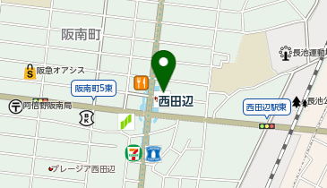 キコーナ西田辺店の地図画像