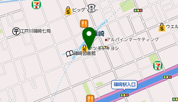 ベルシティザシティ篠崎南口0の地図画像