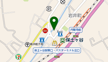 ガイアネクスト保土ヶ谷スロット館の地図画像