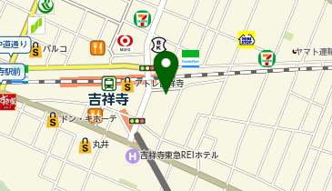 メッセ吉祥寺店新館の地図画像