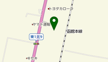 パーラーハビン美唄店の地図画像