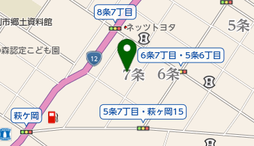 パーラー大黒天江別店の地図画像