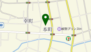 パチンコニュージャパン本町店の地図画像