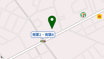 パーラー太陽青葉店の地図画像