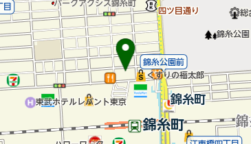 みとや錦糸町北口店の地図画像