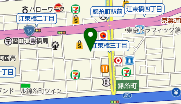 ヒノマルパチンコ錦糸町2パチンコ館の地図画像