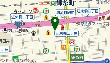 ヒノマルパチンコ錦糸町店の地図画像
