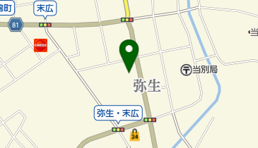 プレイランドハッピー当別店の地図画像