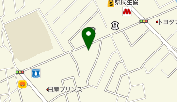 P・CLUB青森店の地図画像