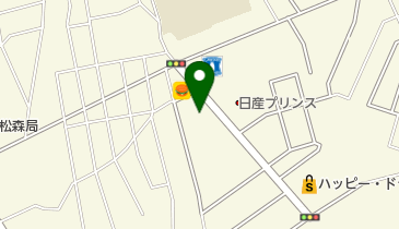 パチンココスモの地図画像