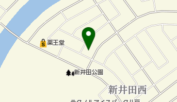 夢屋新井田店の地図画像