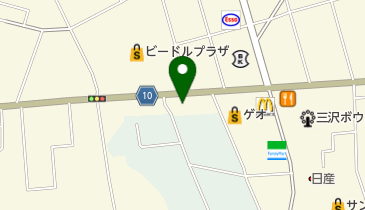 ビッグギャザー三沢店の地図画像