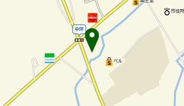 P-ZONE二ツ井店の地図画像