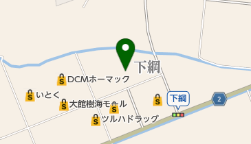 トリニティ大館店の地図画像