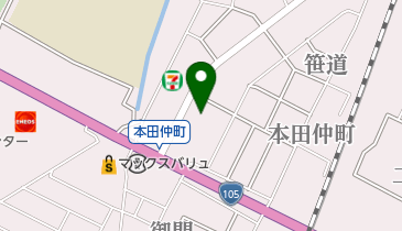 ビイギャル本荘店の地図画像