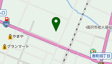 パチンコ21湯沢店の地図画像