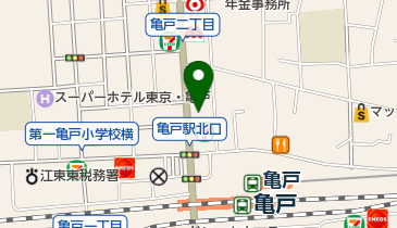スターダスト亀戸店の地図画像