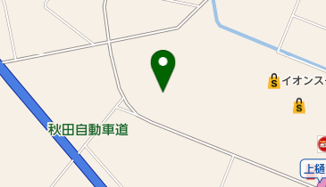 ダイナム秋田五城目店の地図画像