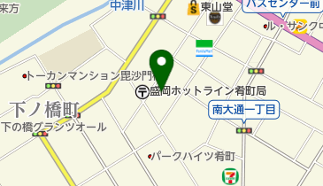 INDY肴町の地図画像