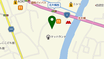 マッハランドの地図画像