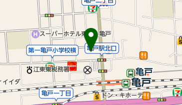 スパークル亀戸の地図画像