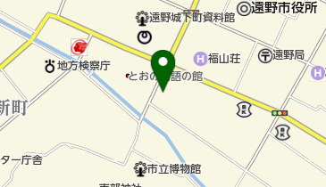 INDY遠野の地図画像