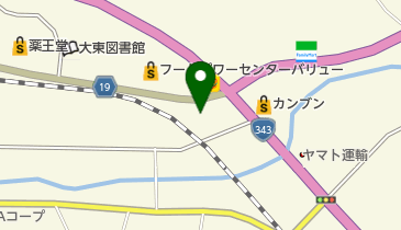 パーラーヤハタ大東店の地図画像